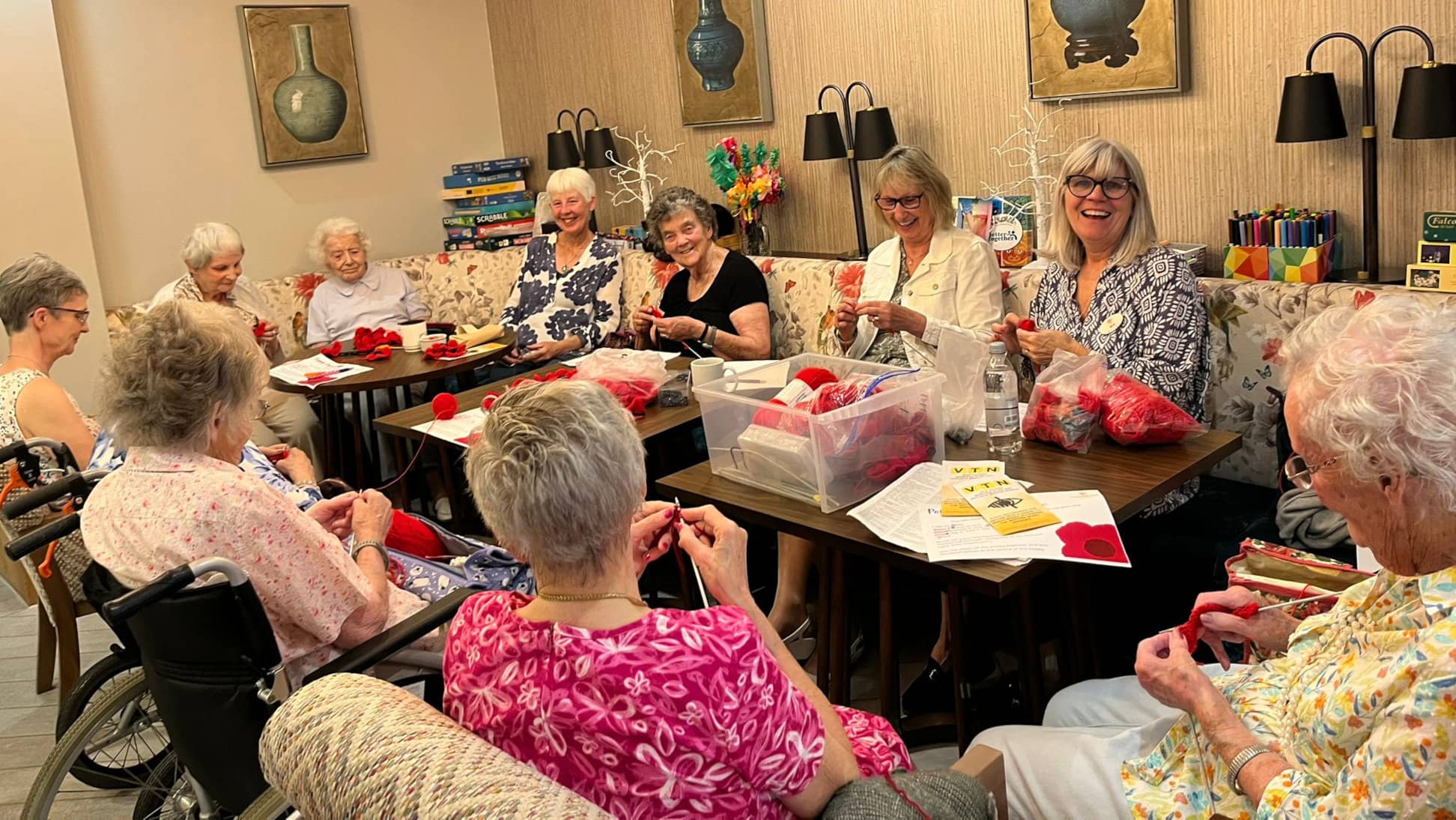 Vale Talking News at Cavendish Park Knit and Natter