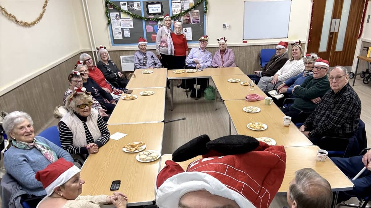 Vale Talking News Listeners at Sensory Matters Christmas party at Wallace House