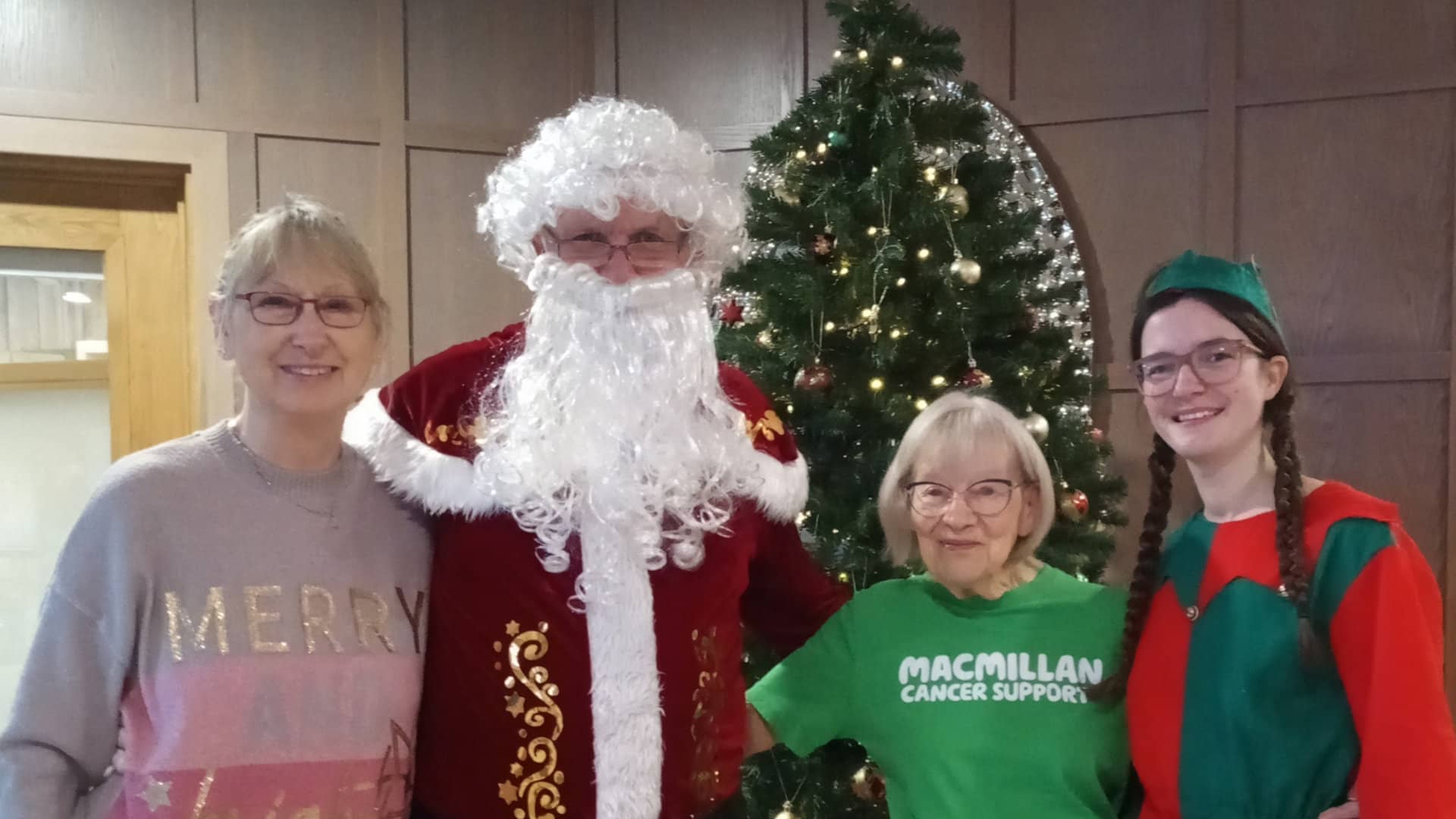 VTN Chairman Fran Webb at Cavendish Park Care Home Christmas Fair